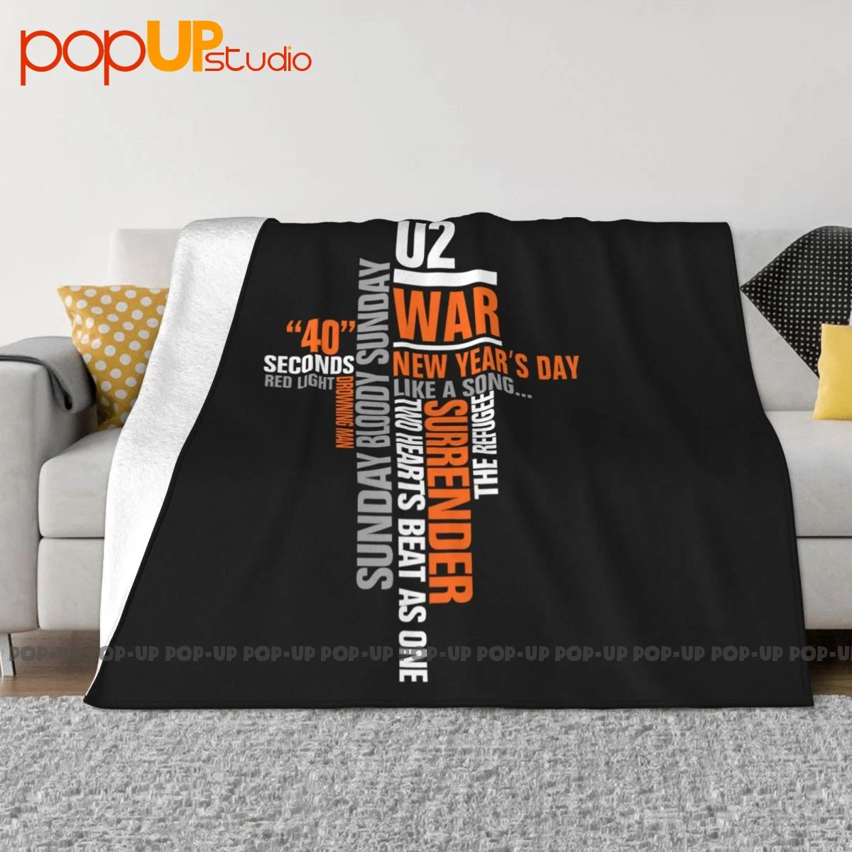 U2 War Album Bono Edge Coperta Comfort Spese Familiari A Doppio Scopo
