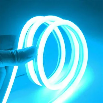 5V 12V 24V Led 네온 스트립 조명 플렉스 테이프 방수 로프 실리콘 튜브 바, 6mm 좁은 DIY 크리스마스 휴일 장식 조명 DC