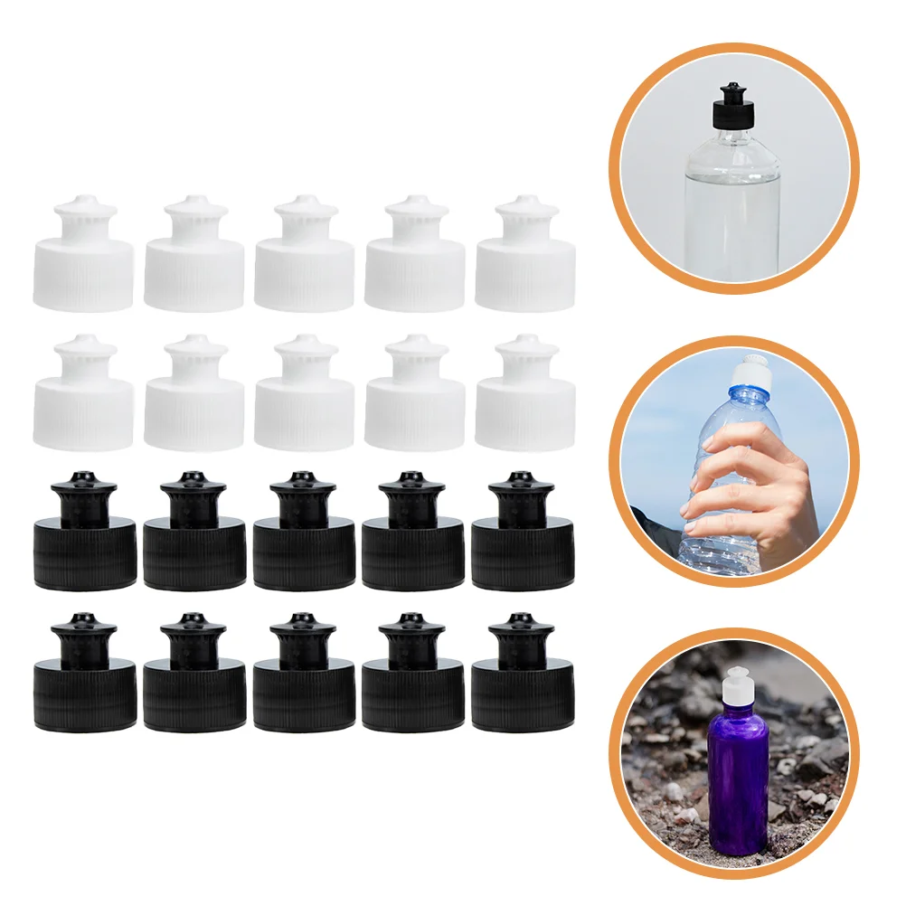 

40 Pcs Sports Bottle Cap Professional Lids Water Caps Convenient Portable Bottles Crafts Jug