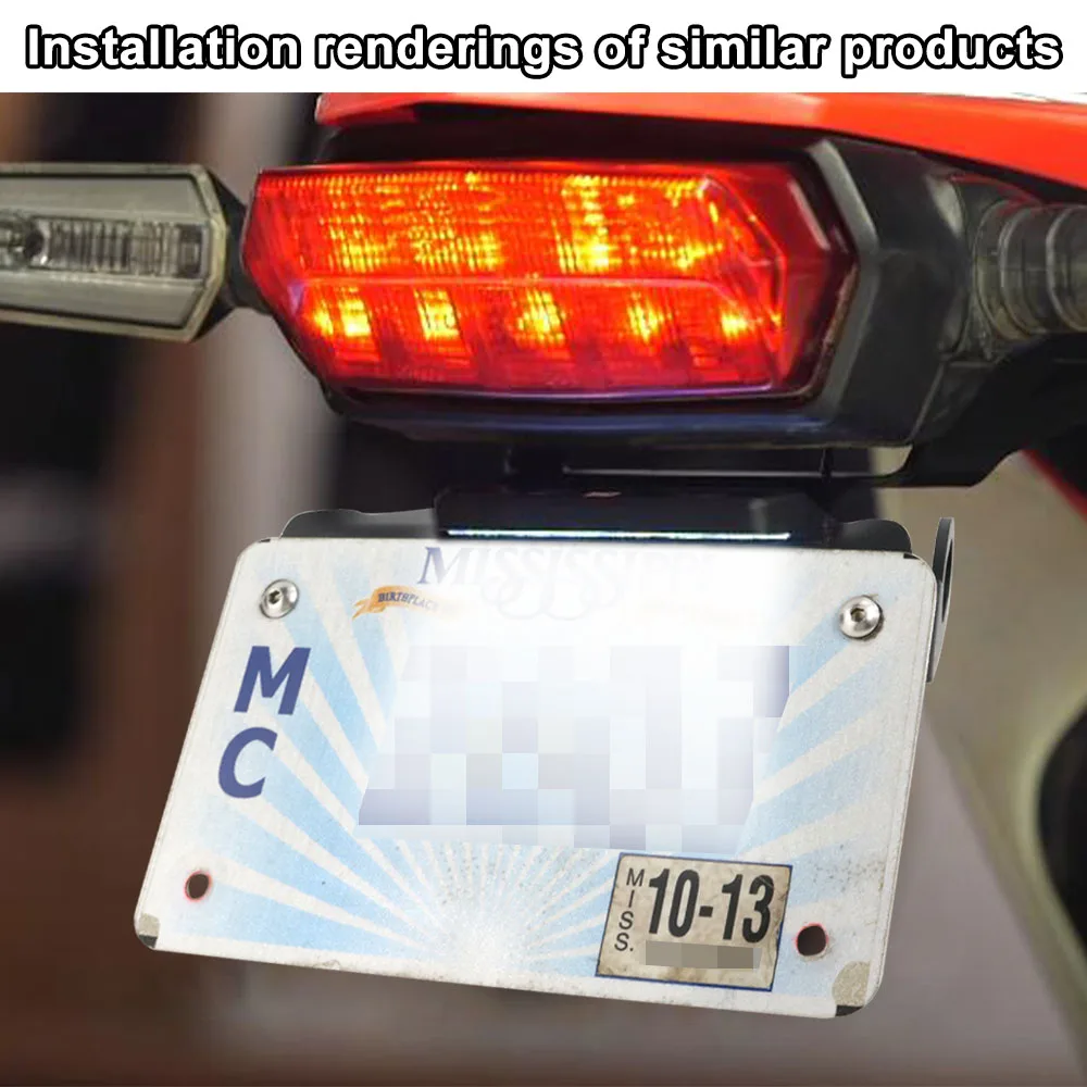 For HONDA CRF 250L 2013-2020 Fender Eliminator Kit LED Brake Light Turn Signal E