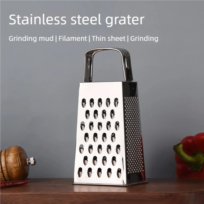 4 sided shredder Stainless steel Cutter Slicer Tower-shaped Potato Cheese Grater Multi-purpose Fruits Cutter Kitchen Accessories 1