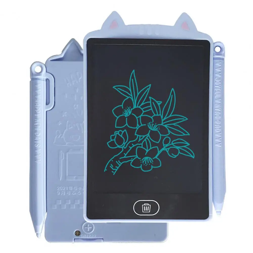 Handwriting Pad Portable Writing Tablet Erasable One Key Delete Safe High Fluency Writing