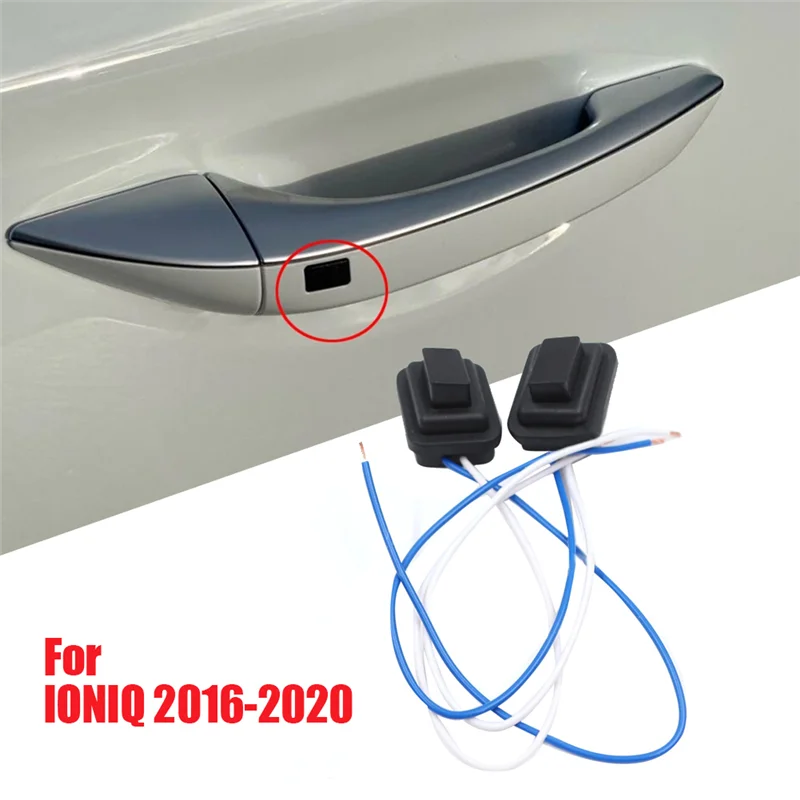 현대 IONIQ 2016-2020용 내구성 1쌍 외부 핸들 버튼 82661G2720