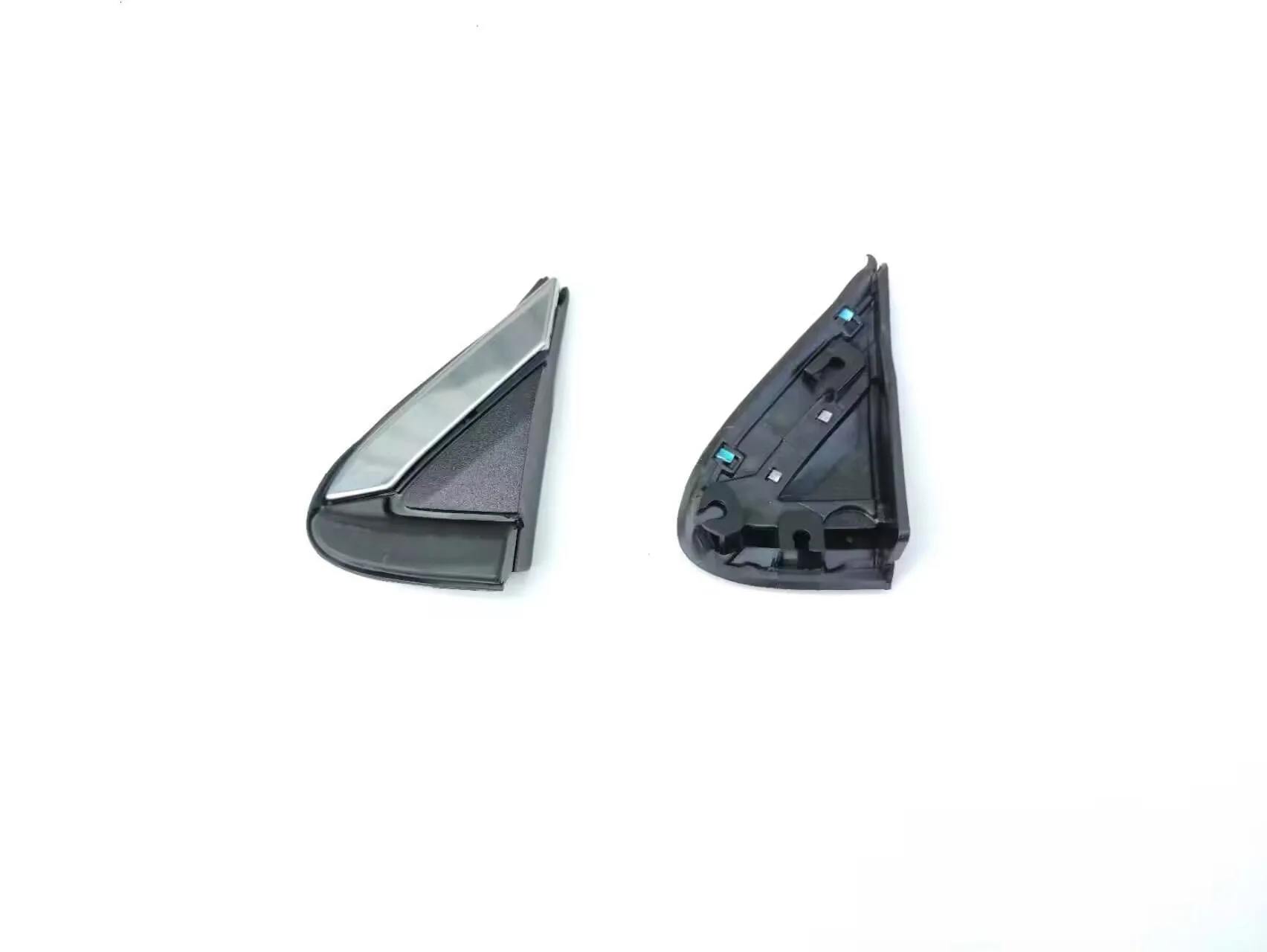 

1pc/Pair Left Right 84107336 84107337 Terrain Fender-Trim Molding Plastic Black Chrome For Terrain 2018 2019 2020 2021