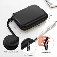 Сумка для хранения жесткого диска, совместимая с SanDisk 1 ТБ, 2 ТБ, 4 ТБ, 500 ГБ, 8 ТБ для портативного SSD SanDisk Extreme PRO (только сумка) — изображение 6