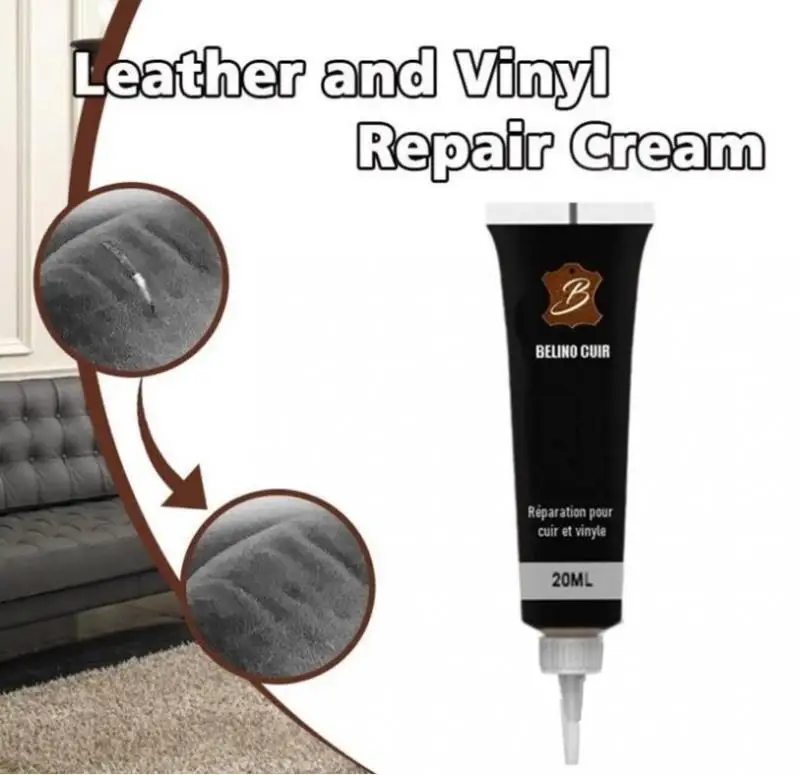 Brown Leather Repair Kits For Couches, Leather Patch, Vinyl Repair Kit -  Leather Repair Kit for Car Seats, Vinyl Upholstery, Air Mattress,  Inflatables