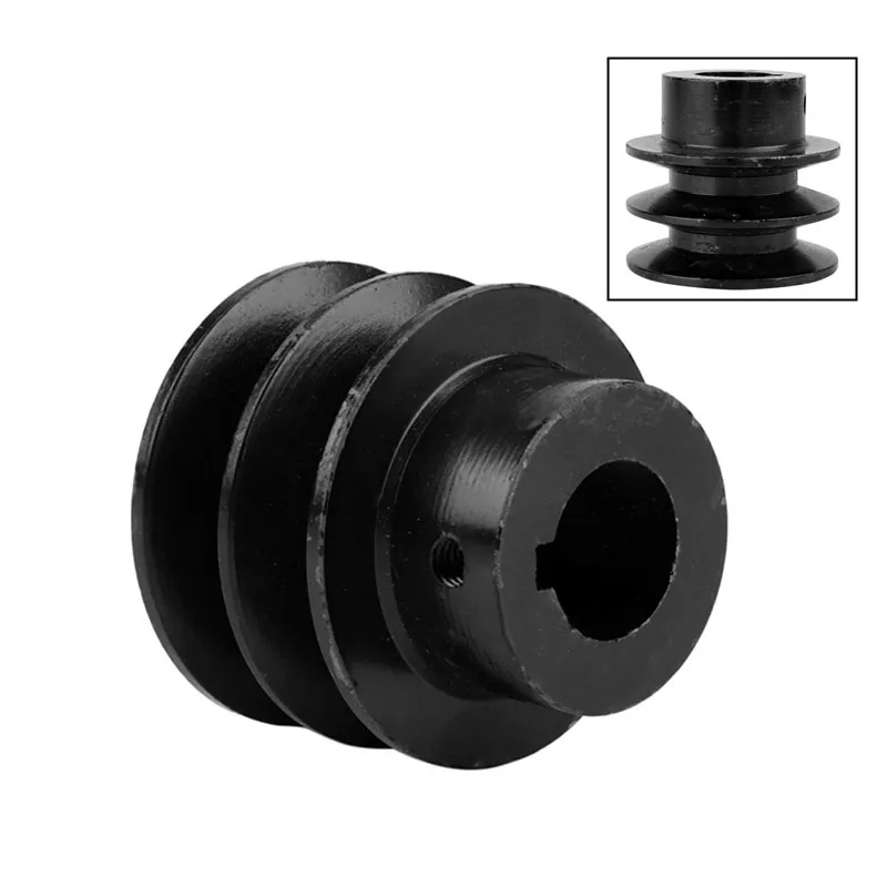 Double V Belt Pulley For 20mm Bore Groove Pulley A Belt For 168F 17 Gx110 Gx120 Gx160 Gx200 7hp En - View #10