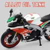 Scale 1:12 Aprilia RSV4 RR1000 Motorcycle Model Toy Alloy Diecast Shock Absorption Free Wheels Motor Models Boys Gift Decoration 2