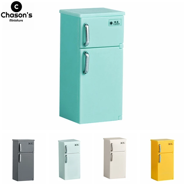 Miniature Mini Refrigerator Ice Box Washing Machine Washer Model