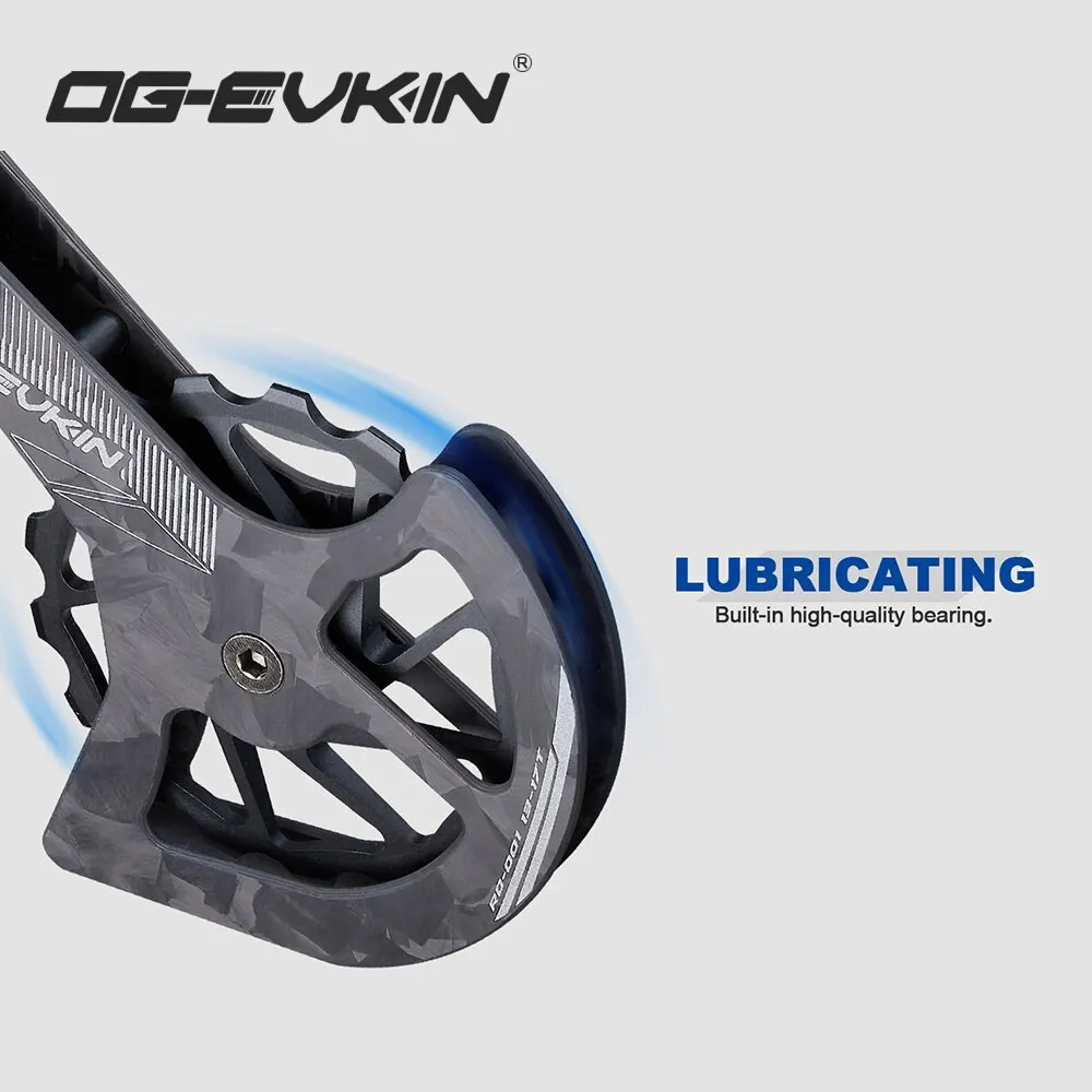 OG-EVKIN RD-01 Carbon Fiber Ceramic Rear Derailleur 13T-17T 5