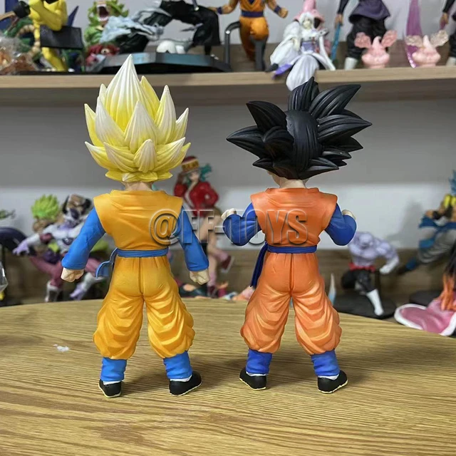 18cm Anime Dragon Ball Figures Infância Troncos Goku Super Saiyan Filho  Goten Pvc Figura Modelo De Ação Bonito Brinquedo Coleção Para O Presente -  Figuras De Ação - AliExpress