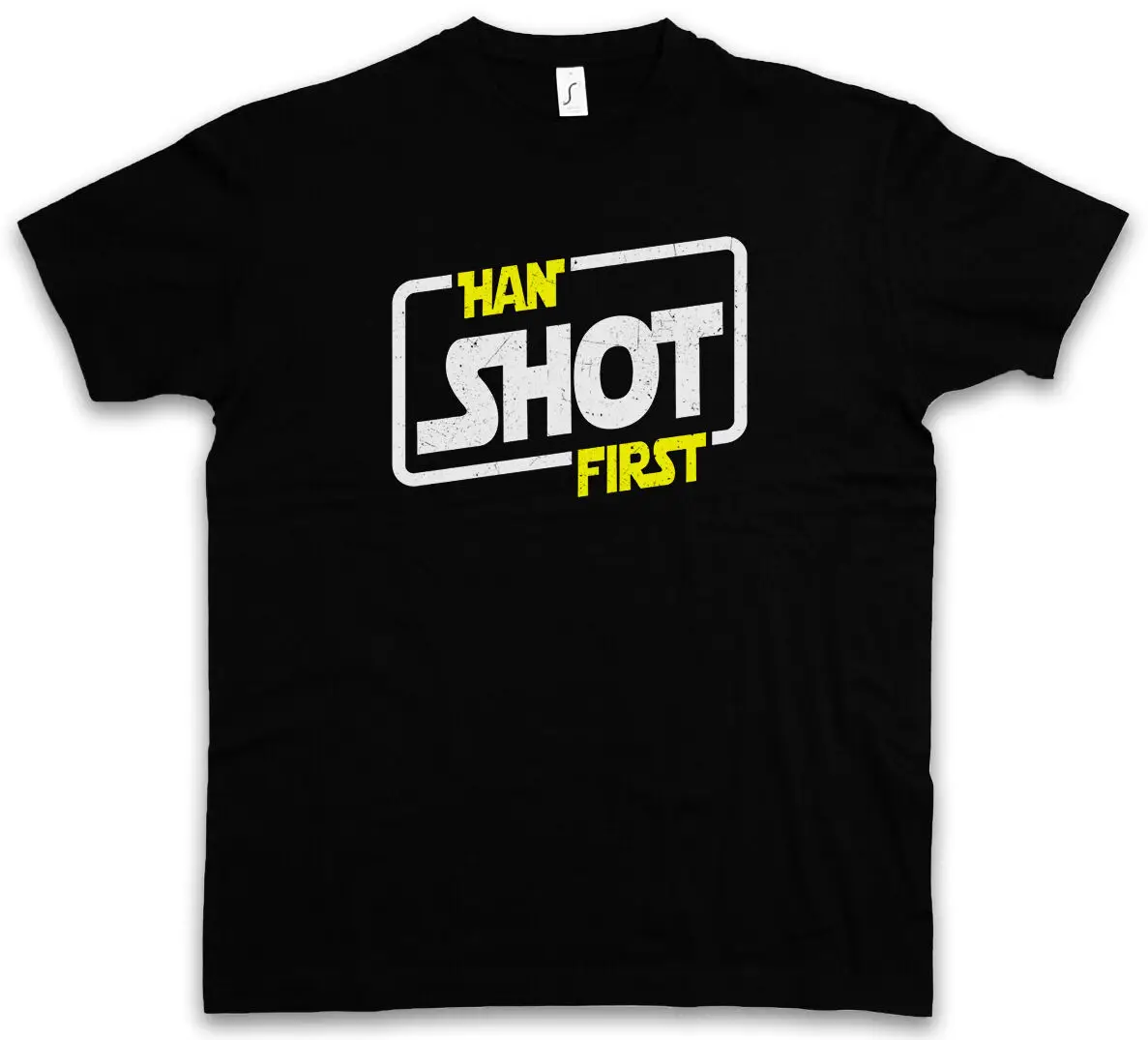 Han Shot First T-Shirt Solo X Red Star Allianz Imperium Five Wars Wing Skywalker