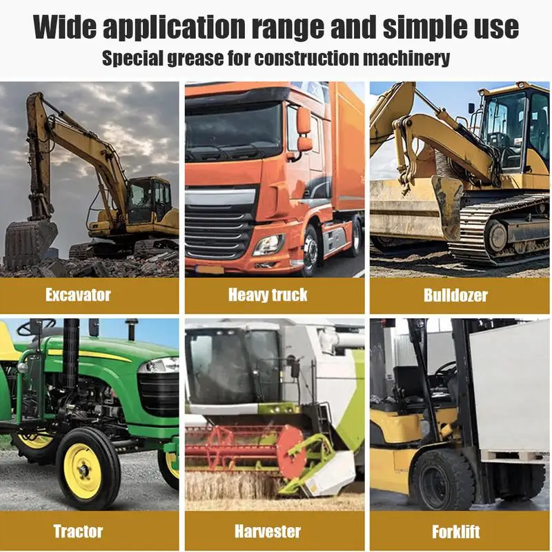 Heavy Machinery Grease Lubricating Grease Automotive High Temp Auto Bearing Lubricant For Trucks