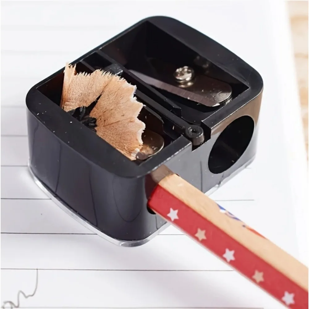 Double Hole Automatic Pencil Sharpener - Multi-Purpose Makeup and Office Tool