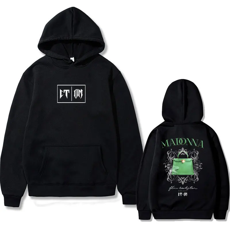 Singer Natanael Cano Madonna Double Sided Print Hoodie Men Women Fashion Vintage  Hooded Tracksuit Unisex Hip Hop Style Hoodies