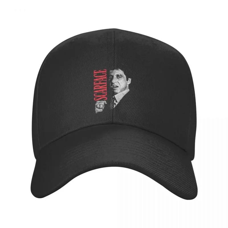 

Cool Tony Montana Fist Scarface Trucker Hat Men Women Personalized Adjustable Unisex Pacino Gangster Movie Baseball Cap Summer