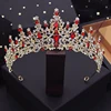 Luxury Headdress Wedding Crown Bride Tiaras and Crowns for Queen Diadem Pageant Crown Bridal Hair Jewelry Accessories