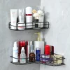Iron Triangle Rack For Kitchen Bathroom Storage Rack Thickened Love Corner Rack Storage Rack Durable 3