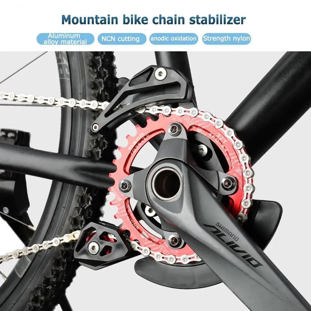 Mountain Bike Guide Chain Drop Catcher Single-disc Steady Guide Tensioner Lightweight Chain Protector for ISCG-03/05