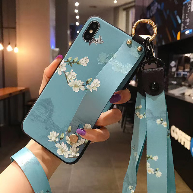 lanyard phone case for Xiaomi Redmi Note 9T 9S 7 8 11 11T Pro note 10 10T pro K20 K30 K40 Mi POCO m3 m4 f3 NFC CC9 cover