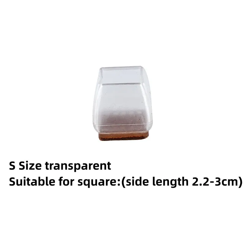 Silicone Non-Slip Chair Leg Protectors - 16 Pack
