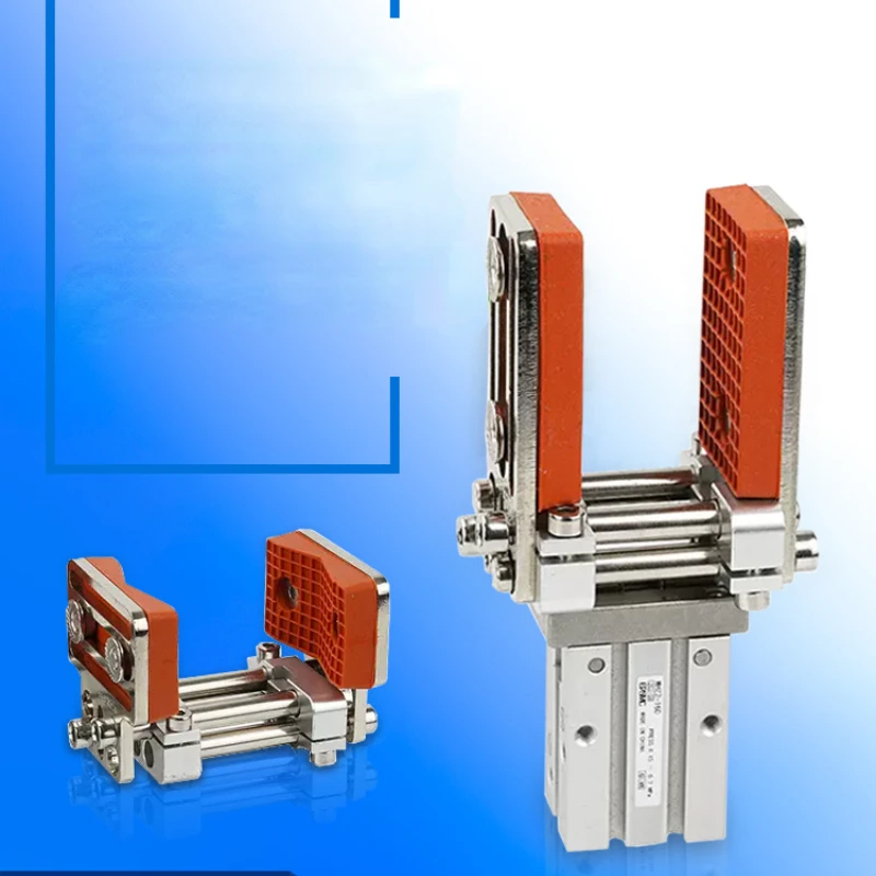 

Mechanical finger cylinder chuck parallel jaw fixture accessories MHZ2-16/20D widening clamping adjustable bracket