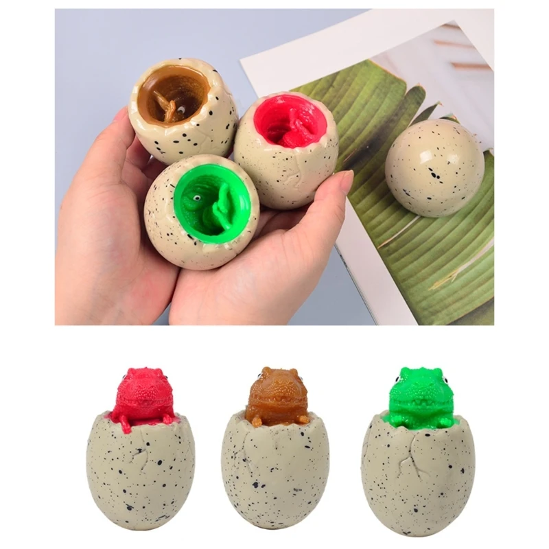 

Sensory Toy Squeeze Ball Dinosaur Popper Stress Reliever Squeeze Ball