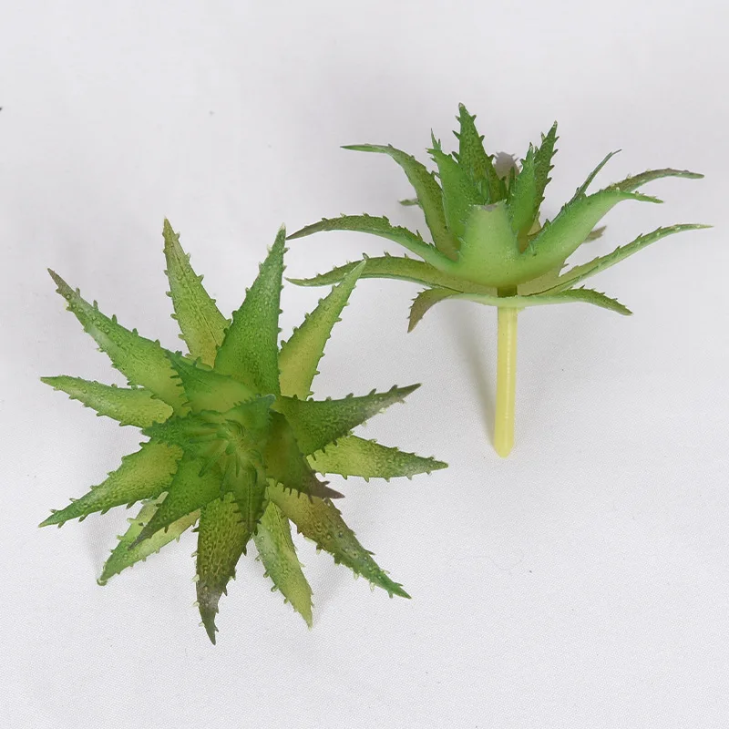 Artificial Succulent Green Plant Decor - Indoor Office & Garden Ornament