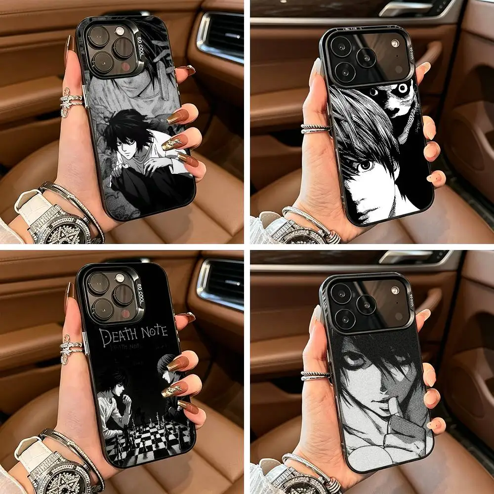 L Lawliet Silver Phone Case - Sleek and Stylish Design
