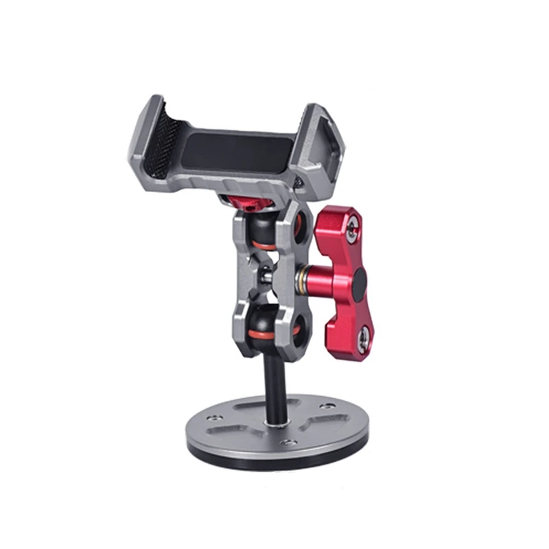 

Universal Adjustment Phone Bracket Gimbal Adjustable Phone Holder Tile Metal Mobile Phone Car Navigation Bracket