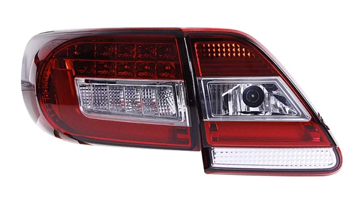 VLAND Smoked LED Tail Lights For 2011-2013 Toyota Corolla – Plug & Play, DOT/SAE Approved