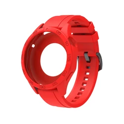 High-Quality 2-in-1 Silicon Watch Protector and Band for Huawei GT4 46mm (7)
