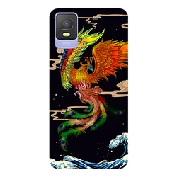 Football-Themed Soft Silicone Back Case for TCL 403 - Durable Phone Cover (17)