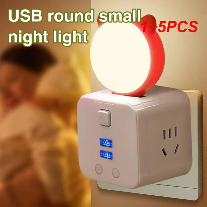 

1~5PCS Touch Night Light Portable Intelligent Voice Control Dimming Soft Light Eyes Protection Saving Space