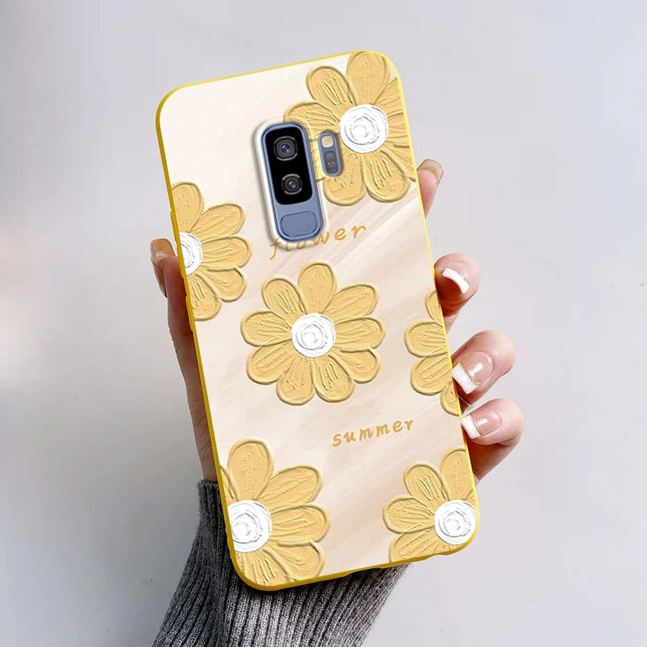Astronaut Silicone Phone Case with Protective Bumper for Samsung Galaxy S9/S9+