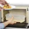 Safe Spaghetti Cooker Box Microwave Pasta Cooker with Strainer Lid Food Grade High Temperature Resistant Noodle Cooking Box 3