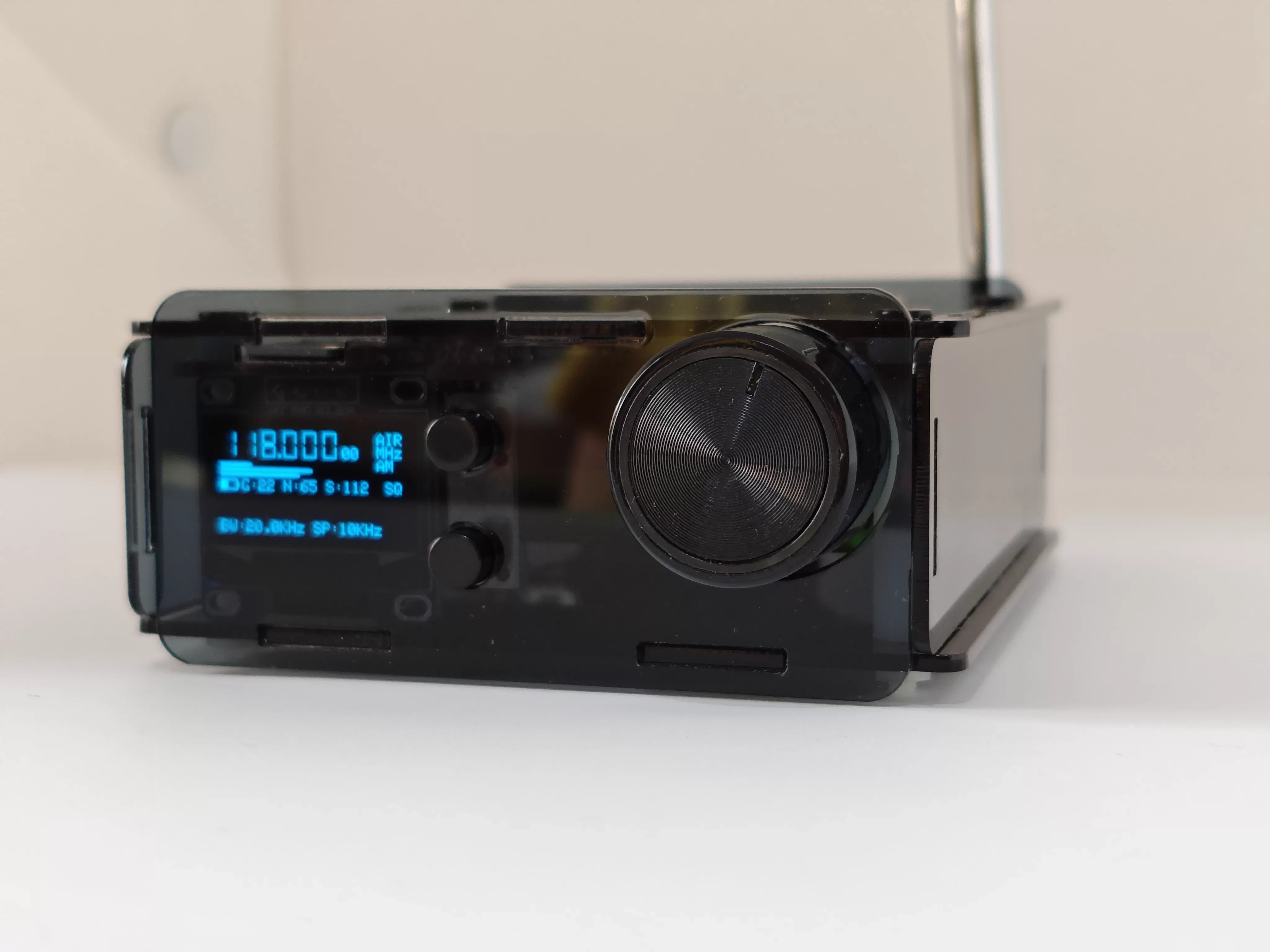 K3 150kHz-1300MHz 항공용 풀 밴드 수신기 LW MW SW HF VHF UHF FM AM USB LSB FSK MDC DTMF NOAA 디코더 WIFI 지원 OTA