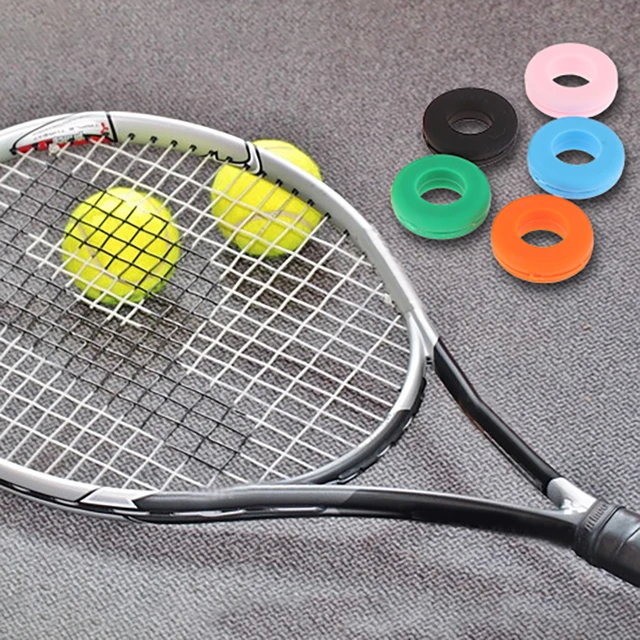 1Pc/8Pcs Reduce Tennis Racquet Shock Absorber Colorful Professional Vibration Dampeners Tennis Racket Accessories Damper 4