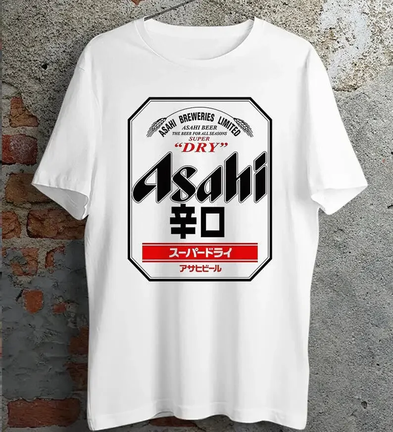 

Футболка Asahi с японским пивом, постер, идеальный подарок, футболка