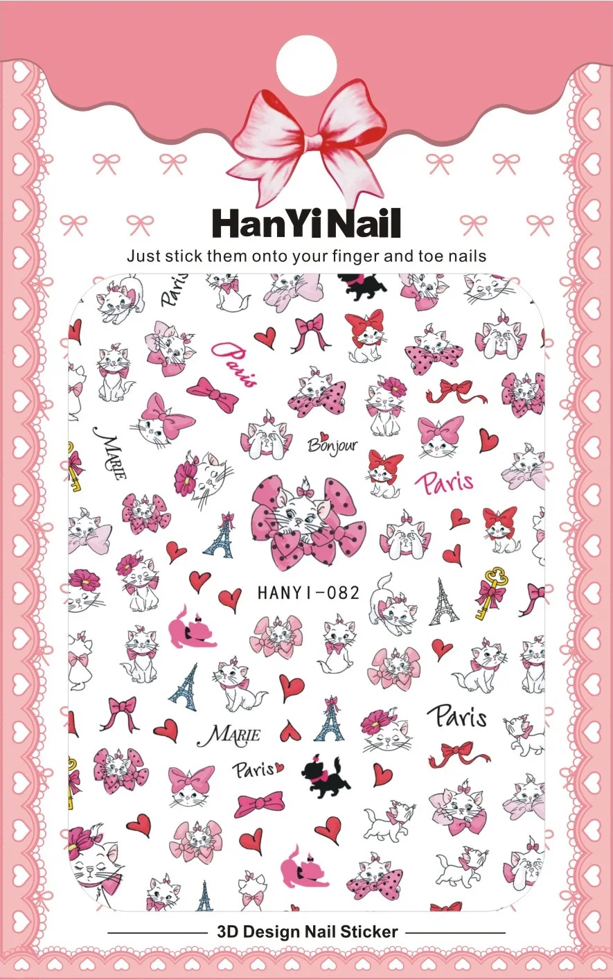 

1PCS Disney Cartoon Anime Mickey Mouse Donald Duck Snow White Nail Sticker Stitch Winnie The Pooh Nail Slider Nail Beauty