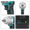 2000N.M High Torque Brushless Electric Impact Wrench Cordless 1/2" Wrench Drill Car Repair Power Tool For Makita 18V Battery 6
