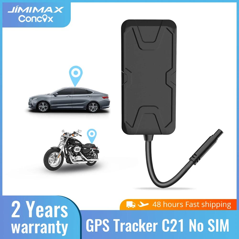 GPS Tracker Car Tracker JIMIMAX JM-C21 Mini Gps Real-time Car Locator 9-90V Anti-thieft Multi Alarms Position With APP/PC Waterproof Tracking Device