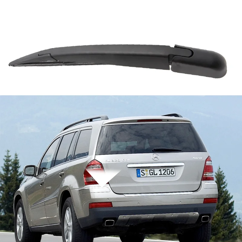 Car Rear Wiper Arm Blades Rubber Refill For Mercedes Benz GL-Class X164 305MM 2009 2010 2011 2012 2013 2014 2015 2016 2017 2018 2