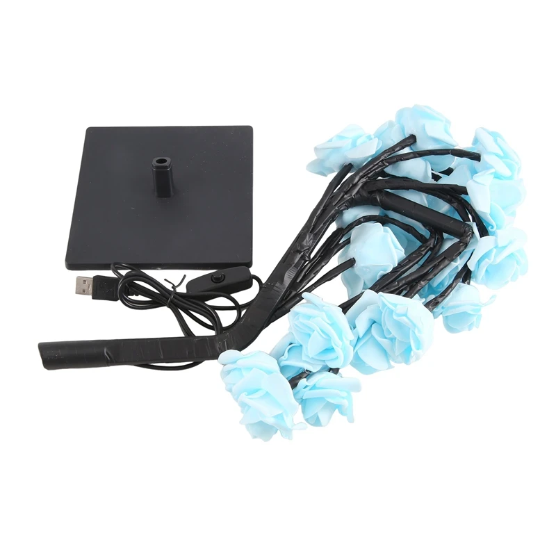 

LED Rose Flower Lamp, USB Christmas Tree Night Lights, Perfect For Parties, Weddings, Bedrooms And Mother's Day Gift