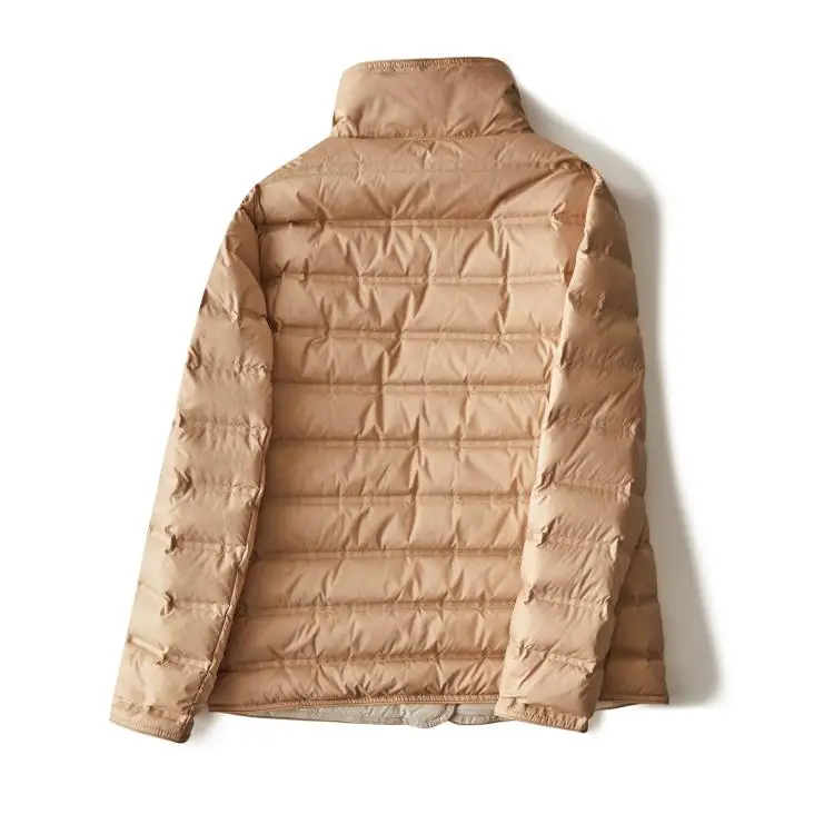 90% White Duck Down Women's Autumn and Winter New 2024 Down Jacket Korean Double-sided Collar Down Jacket Women Warm Jacket