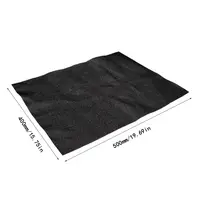 50*40mm Durable Mesh Sponge Dustproof Dust Filter for DIY Computer Case Fan Cooler Accessories Dust Cover 3mm 5mm Thickness 2