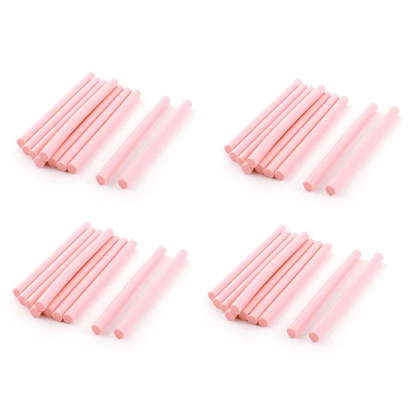 

40Pcs 100Mm X 7Mm Adhesive Hot Melt Glue Sticks For Hot Melt Glue Gun Pink