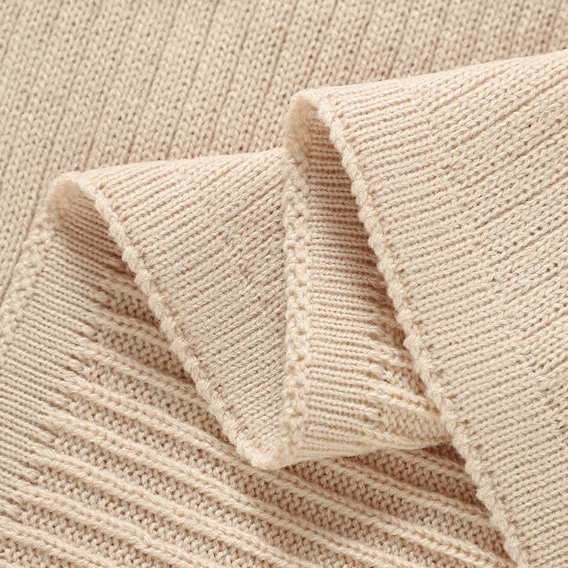 Baby Stroller Swaddle Wrap Blankets for Newborn Boys Girls Cotton Knitting Bedding Cellular Ultra-Soft Infant Kids Receiving Mat - 6