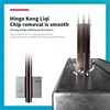 DRINYOUNG Taper Pin Hand Reamer 1:50 Conical Degree Sharp Manual  HSS  Blade  Shank   CNC Tools High precision 2