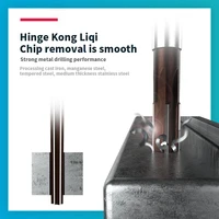 DRINYOUNG Taper Pin Hand Reamer 1:50 Conical Degree Sharp Manual  HSS  Blade  Shank   CNC Tools High precision 2